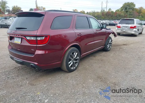 2021 Dodge Durango R/T Awd z USA, uszkodzony, nr VIN 1C4SDJCT1MC758278